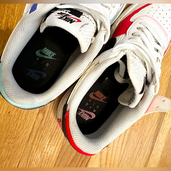 Nike Air Force 1 Low Shadow White Blue Black (Women's) - Picture 7 of 10